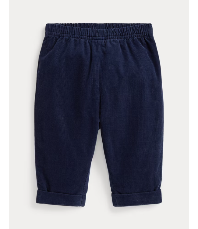 Ralph Lauren Ralph Lauren - Losse katoenen corduroy broek - Marineblauw