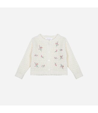 Patachou Patachou - Gilet Tricot - ecru