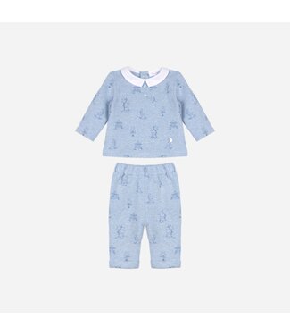 Patachou Patachou - 2delig setje - Blue toile de jouy