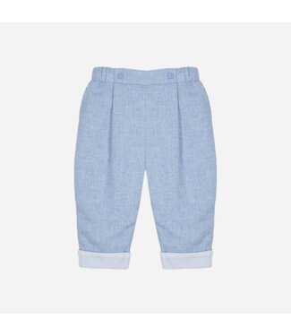 Patachou Patachou - Broek Set baby knit - Melange blue