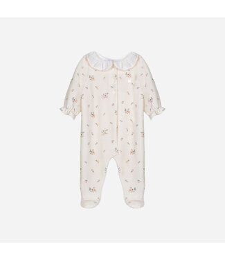 Patachou Patachou - Babypakje velours -Beige Floral