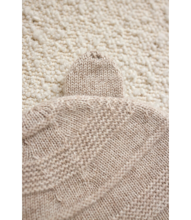 Tartine et Chocolat Tartine et Chocolat - Muts gebreid - Greige chiné
