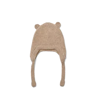 Liewood Liewood - Aviana Baby Bonnet - Oat melange