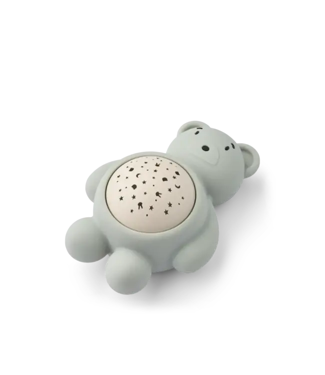 Liewood Liewood - Manuel Bear Sound and Projector Lamp - Dove blue