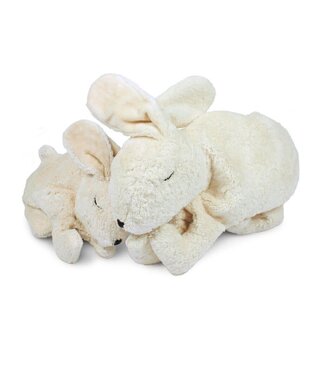 Senger Naturwelt Senger Naturwelt -  Warmtekussen met kersenpitjes - Rabbit small | white