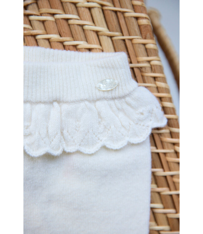 Tartine et Chocolat Tartine et Chocolat - Broek gebreid - Nacre