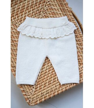 Tartine et Chocolat Tartine et Chocolat - Broek gebreid - Nacre