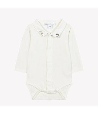 Tartine et Chocolat Tartine et Chocolat - Body Konijn - Nacre