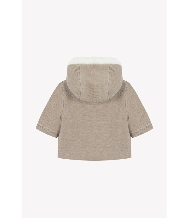 Tartine et Chocolat Tartine et Chocolat - Jasje gebreid - Greige chiné