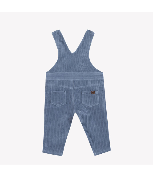 Tartine et Chocolat Tartine et Chocolat - Salopette Rib - Bleu grisé