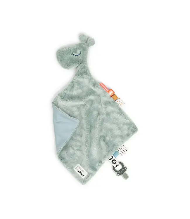 Done by Deer Done by Deer - Comfort blanket, Raffi, Blue