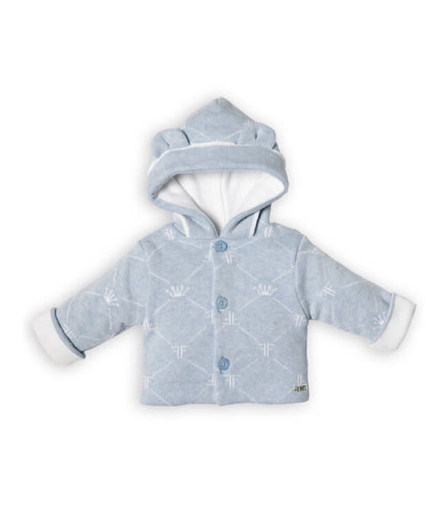 First First - jacket knitwear   FIRSTÂ®Signature collection - white-azzuro