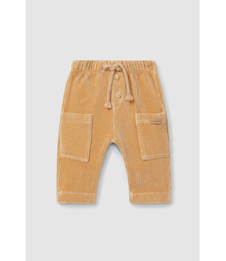 Laranjinha Laranjihna - Pants Velours - Camel
