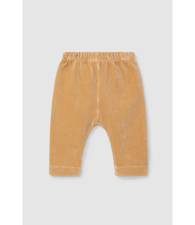 Laranjinha Laranjihna - Pants Velours - Camel