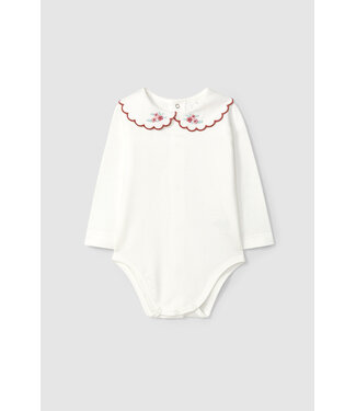 Laranjinha Laranjihna - Body kraag Bordeaux