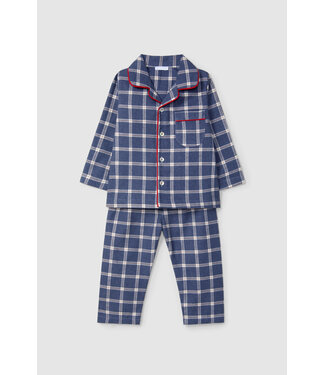 Laranjinha Laranjihna - Pyjama Check - Indigo