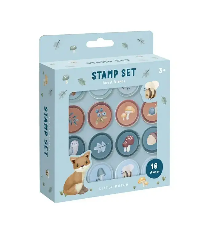 Little Dutch Toys Little Dutch - Stempel set - Forest Friends