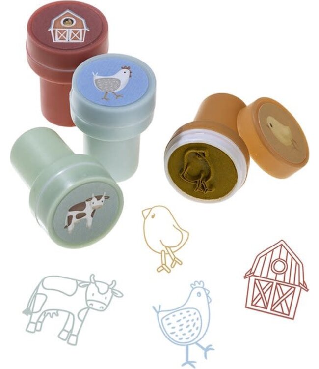 Little Dutch Toys Little Dutch - Stempel set - Little Farm