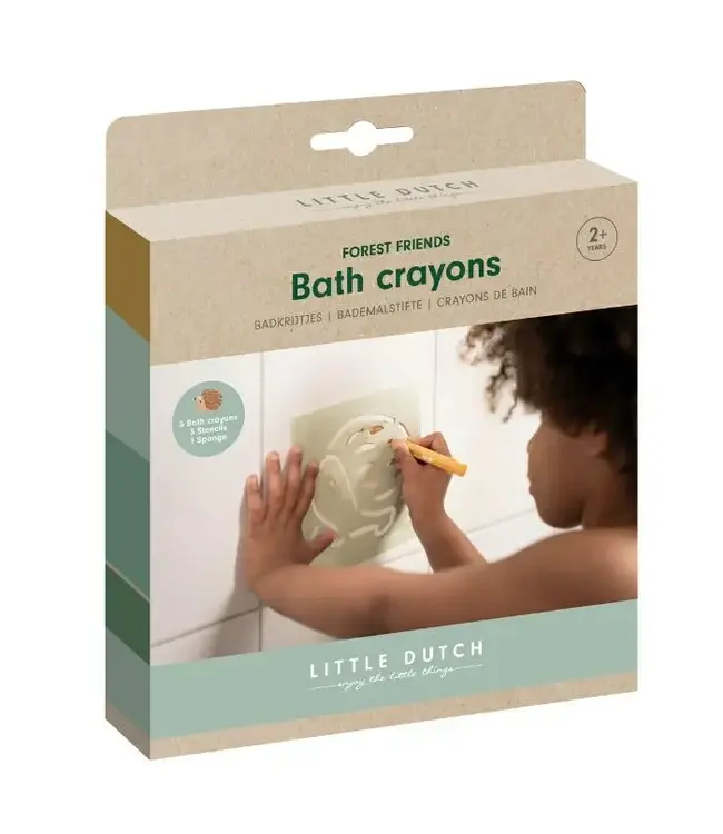 Little Dutch Toys Little Dutch Toys - badkrijtjes met spons en sjablonen