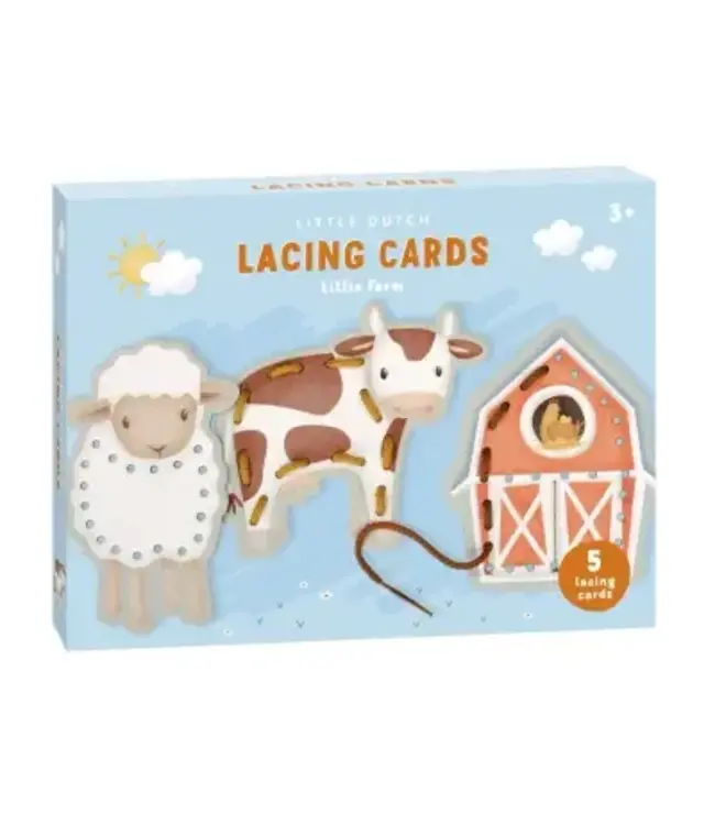 Little Dutch Toys Little Dutch Toys -  Rijgkaarten Little Farm