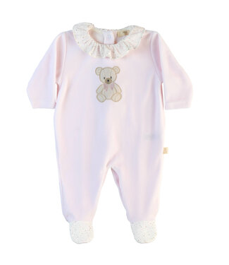 Baby Gi - Pink babygrow Teddy & Me