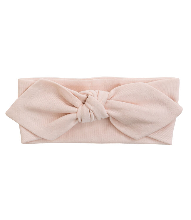 Baby Gi - Heaband with bow peach