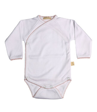Baby Gi - Body white- pink detail