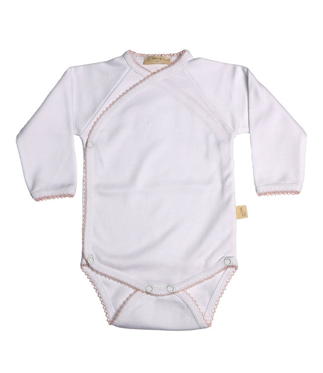 Baby Gi - Body white- pink detail