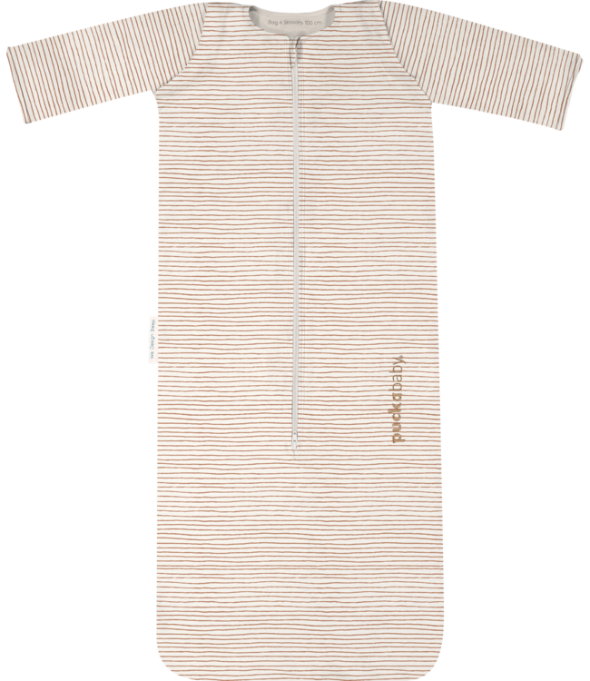 Puckababy Puckababy - The Bag 4 Seasons - 6 M/2.5 Y | 100 CM  - Hazel stripes