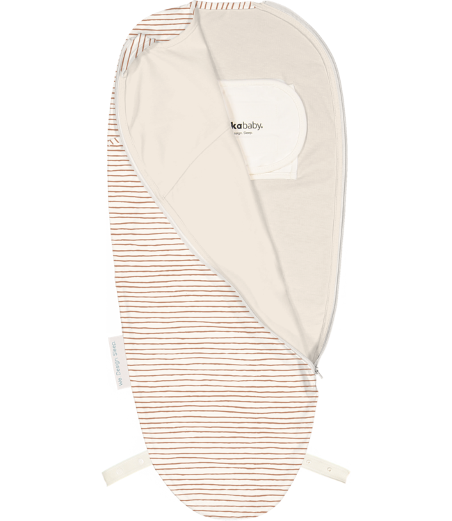 Puckababy Puckababy - The Original - Piep - 0/3 M - Cotton - Hazel stripes