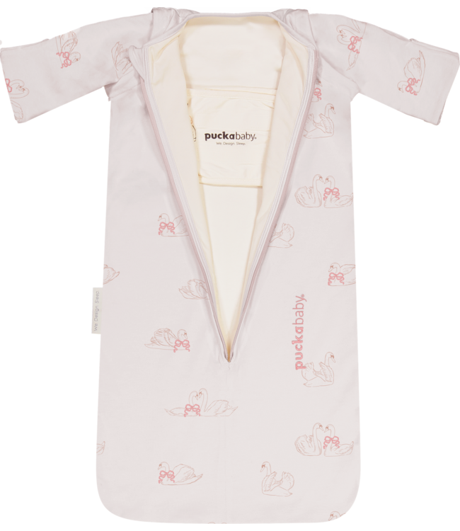 Puckababy Puckababy - The Bag Newborn  < 6 M | 70 CM - Cotton - Swans