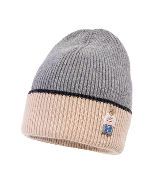 Jamiks Jamiks - POPS Muts - Dark Grey/Dark beige