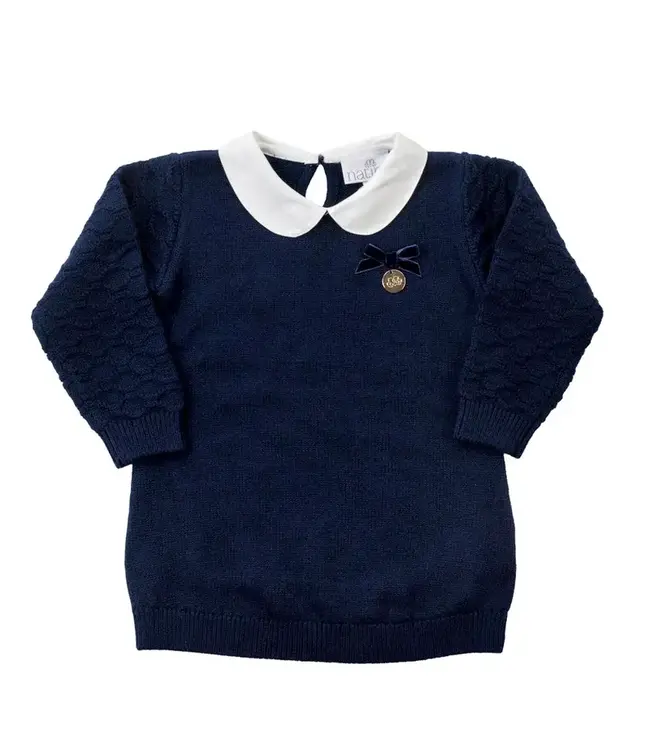 Natini Natini - Dress Tricot Madeleine - Dark Blue