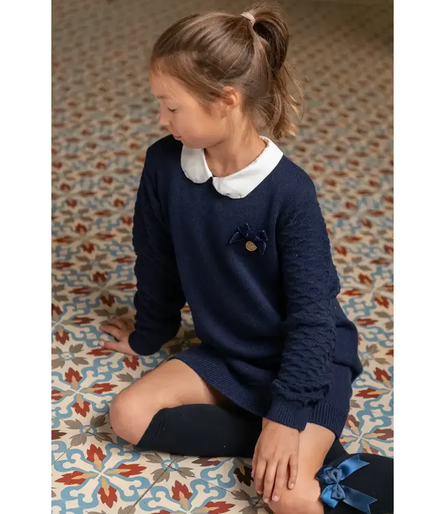 Natini Natini - Dress Tricot Madeleine - Dark Blue