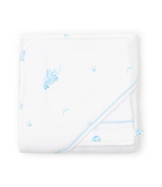 Poetree Kids Poetree Kids - Badcape & washandje Dieren - Blue Dreams Collection