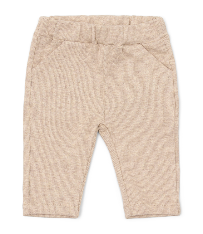 Poetree Kids Poetree Kids - Baby set Luc Camel broekje -Off white shirt