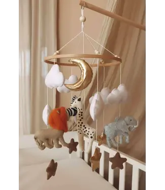 Little Loua Little Loua - Handmade Safari baby mobile