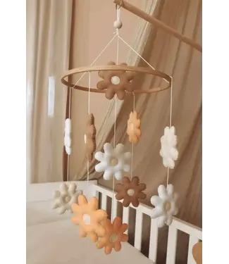 Little Loua Little Loua - Handmade Flowers baby mobile
