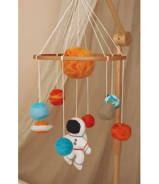 Little Loua Little Loua - Handmade Astronaut baby mobile