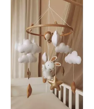 Little Loua Little Loua - Handmade Bunny baby mobile