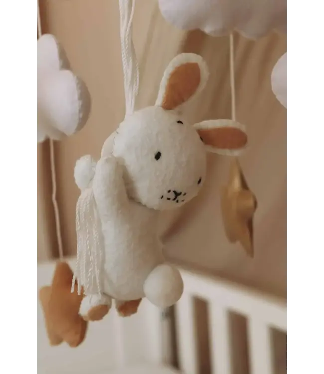 Little Loua Little Loua - Handmade Bunny baby mobile