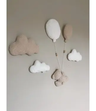 Little Loua Little Loua - Teddy bouclé wall deco big