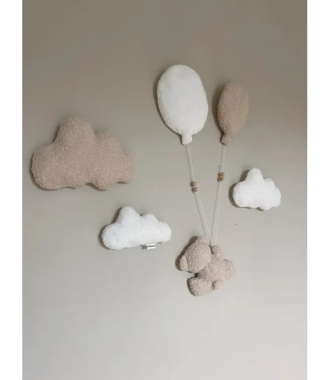 Little Loua Little Loua - Teddy bouclé wall deco big