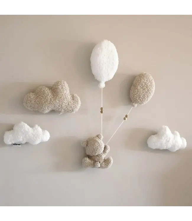 Little Loua Little Loua - Teddy bouclé wall deco small