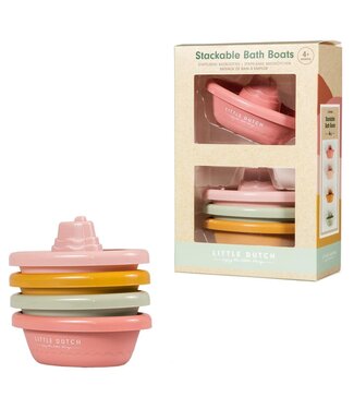 Little Dutch Toys Little Dutch toys - SAILORS BAY Stapelbare Badbootjes Roze