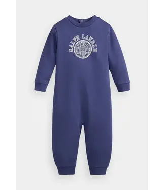 Ralph Lauren Ralph Lauren - Logo French Terry Coveral - Jumpsuit - classic blue