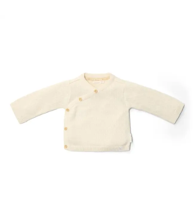 Little Dutch Little Dutch - Vest - Wit - Newborn Naturals