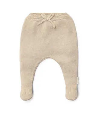 Little Dutch Little Dutch - Gebreide broek - Beige - Newborn Naturals