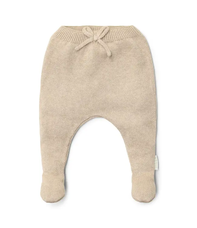Little Dutch Little Dutch - Gebreide broek - Beige - Newborn Naturals