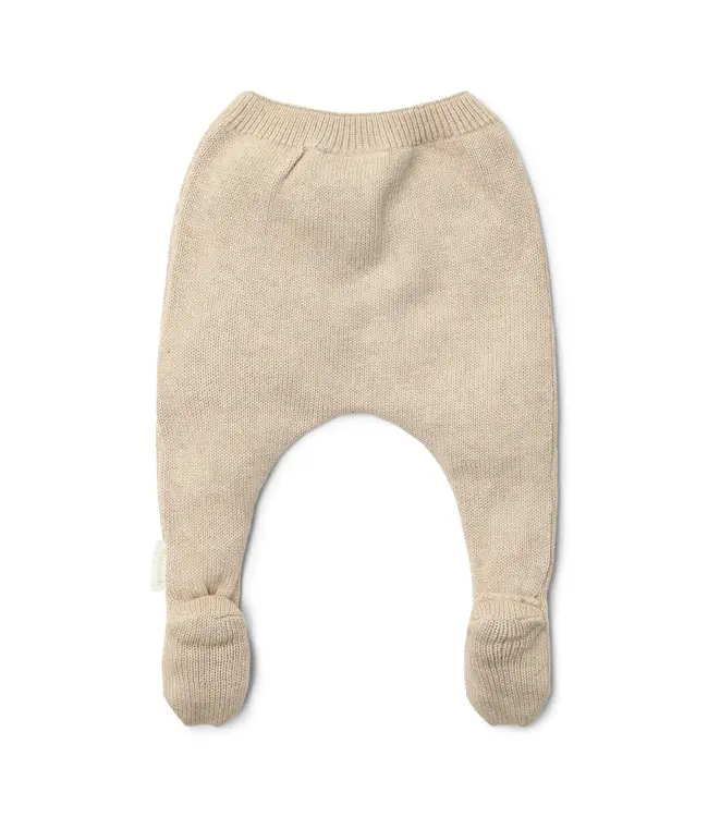Little Dutch Little Dutch - Gebreide broek - Beige - Newborn Naturals